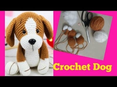 Cutest Little Crochet Dog - Free Pattern