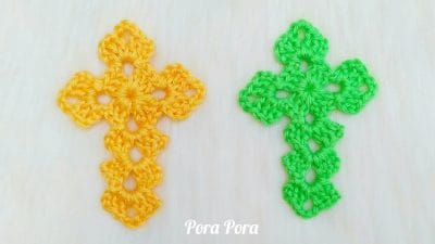 Easter Crochet Cross Tutorial For Beginners - Free Pattern
