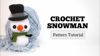Easy Amigurumi Snowman - Free Pattern