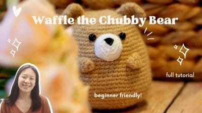Easy Beginner Crochet Teddy Bear - Free Pattern