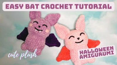 Easy Crochet Bat Tutorial - Free Pattern
