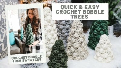 Easy Crochet Christmas Tree - Free Pattern