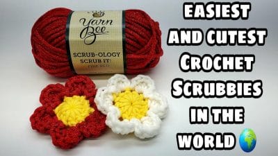 Easy Crochet Dish Scrubby - Free Pattern