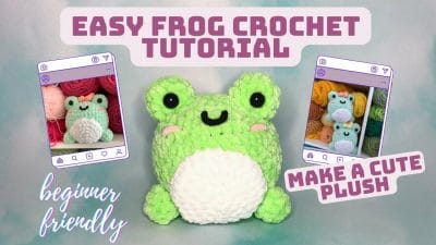 Easy Crochet Frog Tutorial - Free Pattern