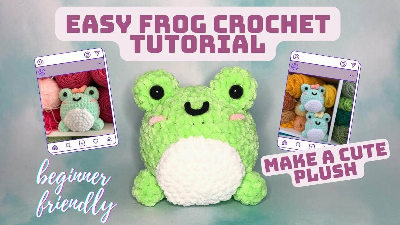 Easy Crochet Frog Tutorial - Free Pattern