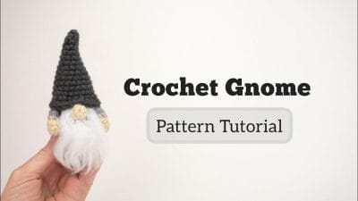 Easy Crochet Gnome Tutorial - Free Pattern