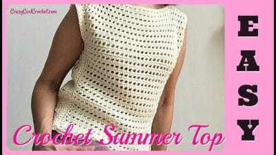Easy Crochet Summer Top - Free Pattern