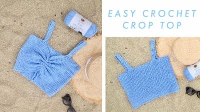 Effortless Crochet Crop Top Tutorial - Free Pattern