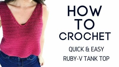 Effortless Crochet Tank for Summer - Free Pattern
