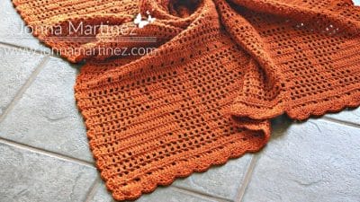 Filet Crochet Bunny Blanket - Free Pattern