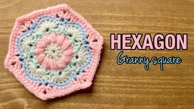Hexagon Granny Square - Free Pattern