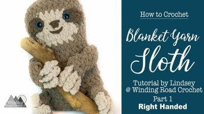 How to Crochet A Sloth - Free Pattern