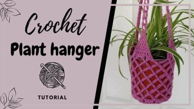 New Design Crochet Plant Hanger - Free Pattern