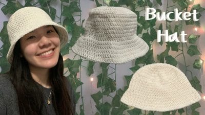 Quick & Easy Crochet Bucket Hat Tutorial - Free Pattern