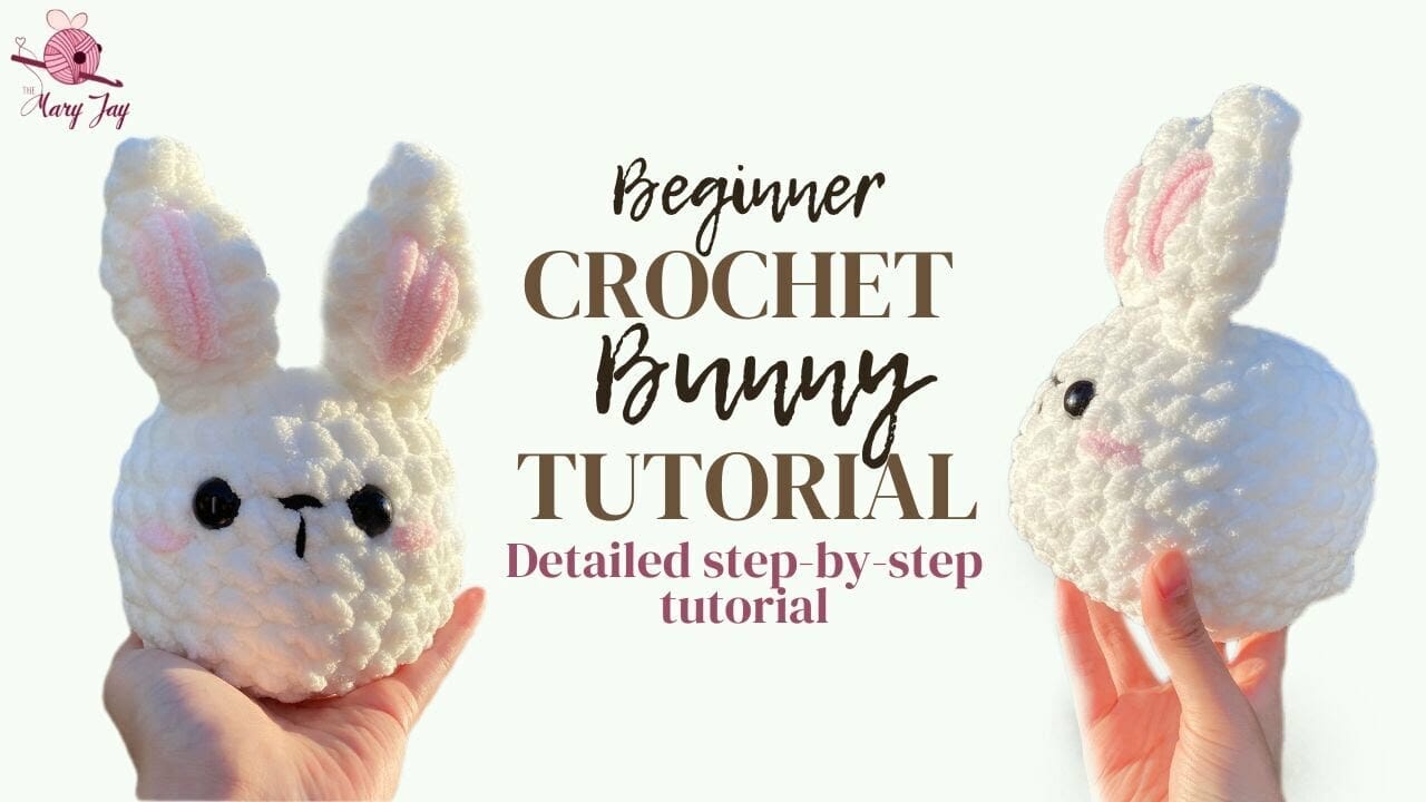 Quick, Easy Crochet Bunny Tutorial - Free Pattern