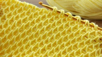 Quick and Simple Tunisian Crochet - Free Pattern
