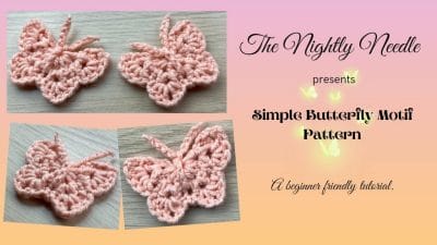 Simple Crochet Butterfly Tutorial - Free Pattern