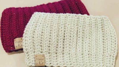 Simple Crochet Ear Warmer - Free Pattern