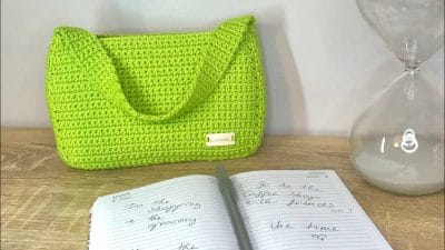 Simple Crochet Handbag Tutorial - Free Pattern