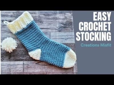 Simple Crochet Stocking Guide - Free Pattern