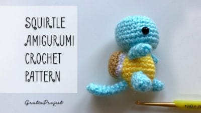 Squirtle Crochet Pokemon - Free Pattern