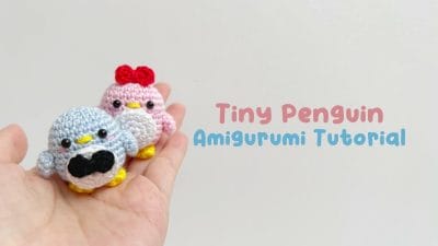 Tiny Penguin Amigurumi Crochet Tutorial - Free Pattern