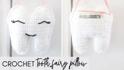 Tooth Fairy Pillow Crochet Tutorial - Free Pattern