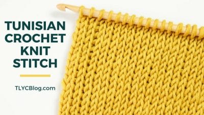 Tunisian Crochet Knit Stitch - Free Pattern
