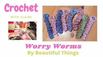 Worry Worm Crochet Tutorial - Free Pattern