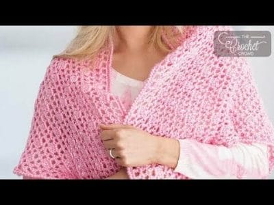 Easy Crochet Prayer Shawl - Free Pattern