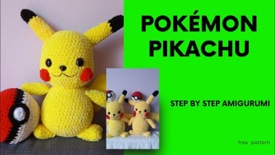 Amazing Pikachu Step-by-Step Tutorial - Free Pattern