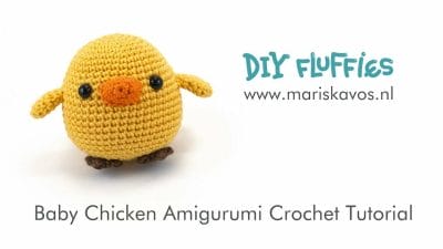 Baby Chicken Amigurumi Tutorial - Free Pattern