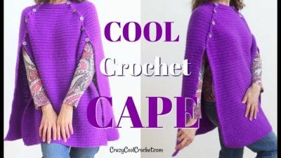 Cool Crochet Cape - Free Pattern