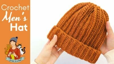Crochet Basic Men's Hat - Free Pattern