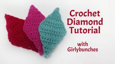 Crochet Diamond Tutorial - Free Pattern
