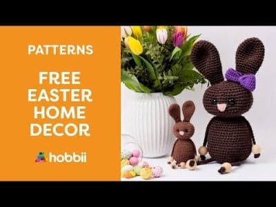 Crochet Easter Home Decor - Free Pattern