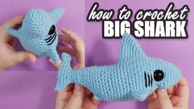 Crochet Maxi the Shark - Free Pattern
