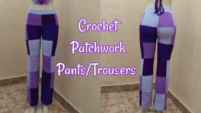 Crochet Patchwork Pants - Free Pattern
