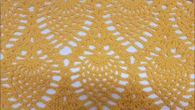 Crochet Pineapple Stitch Tutorial - Free Pattern