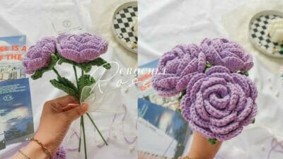 Crochet Rose Flowers - Free Pattern