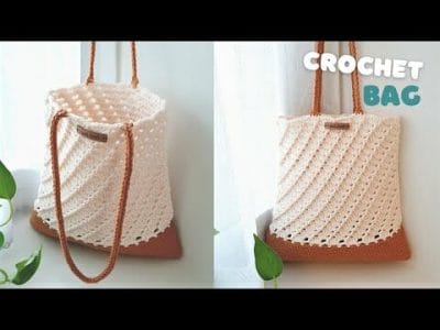 Crochet Tote Bag - Free Pattern