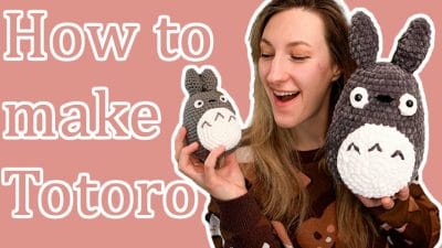 Crochet Totoro Plush Tutorial - Free Pattern