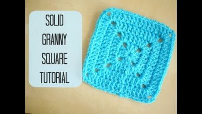 Crochet a Solid Granny Square - Free Pattern