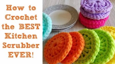Crochet the Best Kitchen Scrubber - Free Pattern