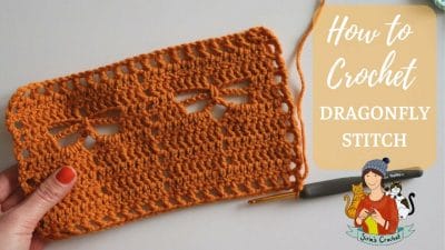 Crochet the Dragonfly Stitch - Free Pattern
