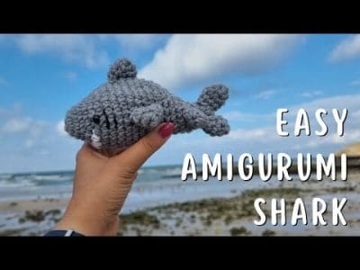 Easy Amigurumi Crochet Shark - Free Pattern