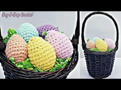 Easy Beginner Friendly Crochet Egg - Free Pattern