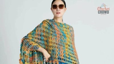 Easy Crochet Blossom Shawl - Free Pattern