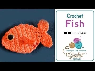 Easy Crochet Fish - Free Pattern