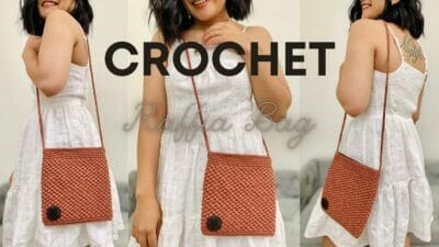 Easy Crochet Raffia Bag - Free Pattern
